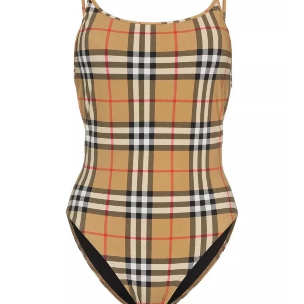 Burberry one piece swimwear
